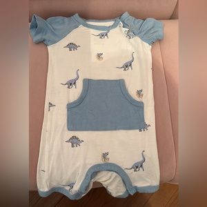 Kyte Baby shorty romper, 6-12 months